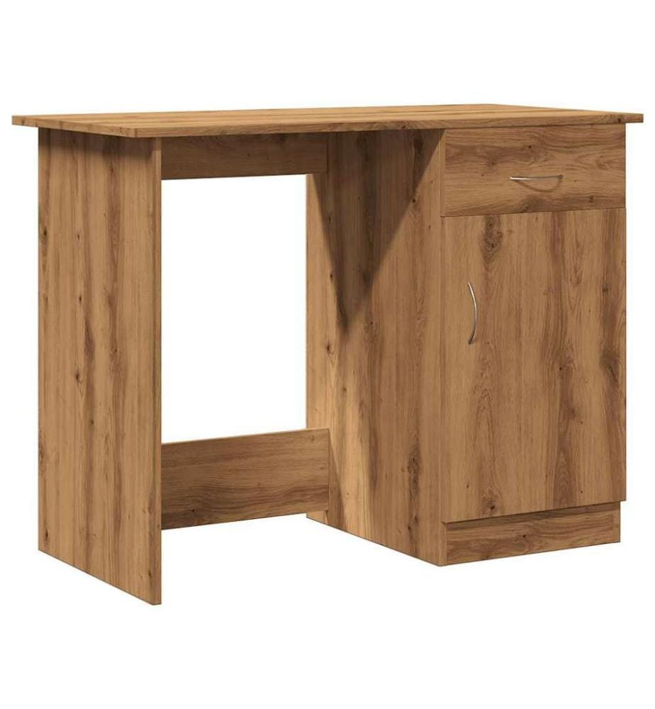 Schreibtisch Artisan-Eiche 100x50x76 cm Holzwerkstoff
