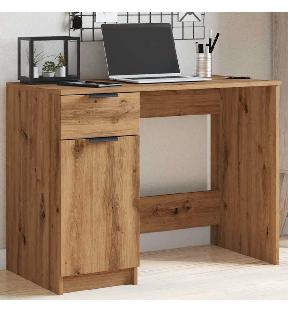 Schreibtisch Artisan-Eiche 100x50x75 cm Holzwerkstoff