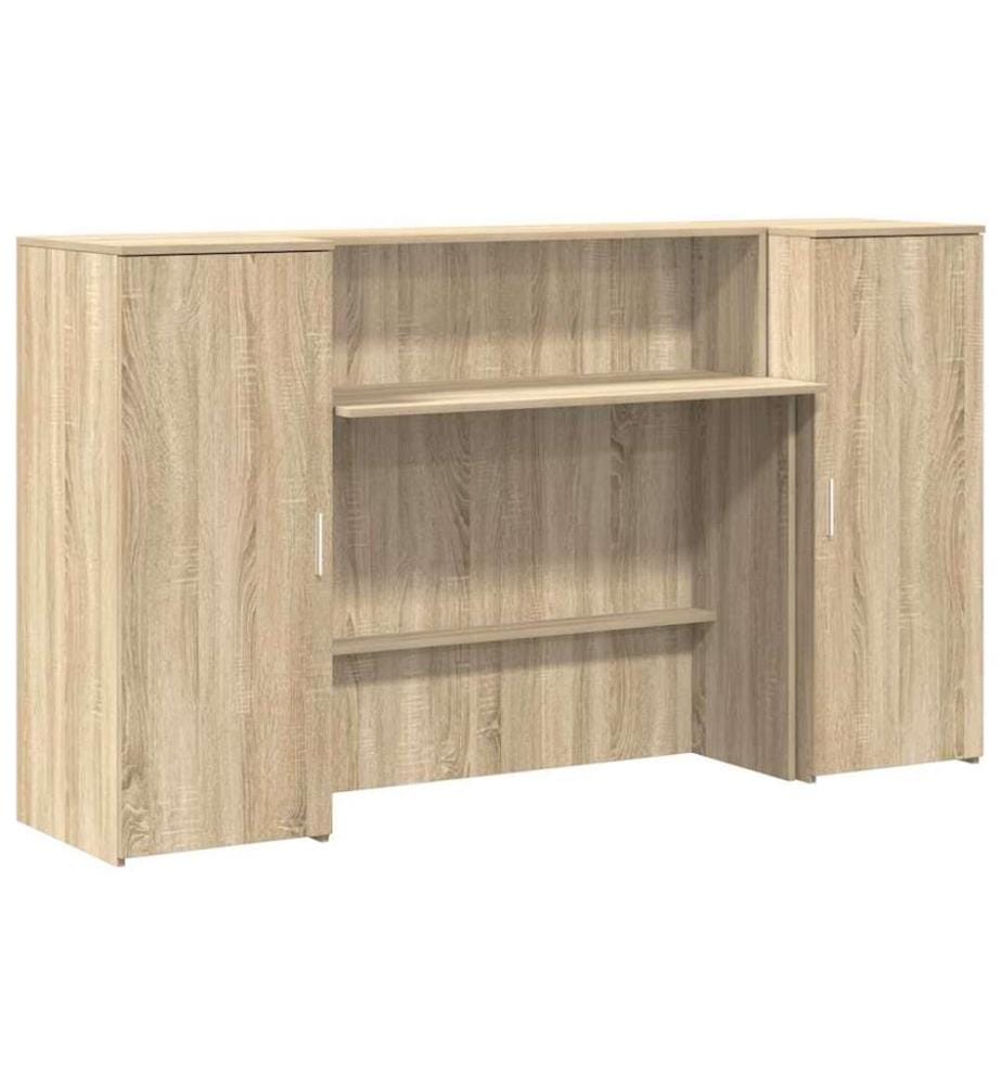 Empfangstheke Sonoma-Eiche 180x50x103,5 cm Holzwerkstoff