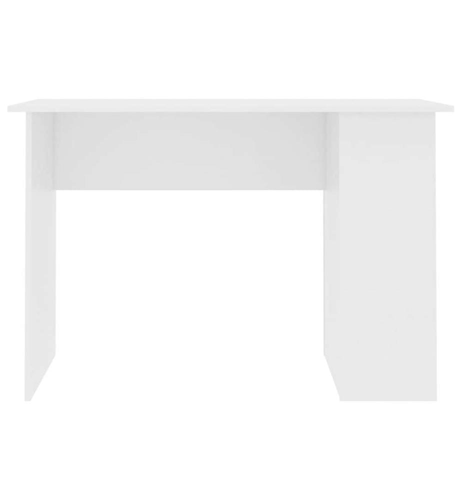 Bureau Blanc 110x60x73 cm Bois d'ingénierie