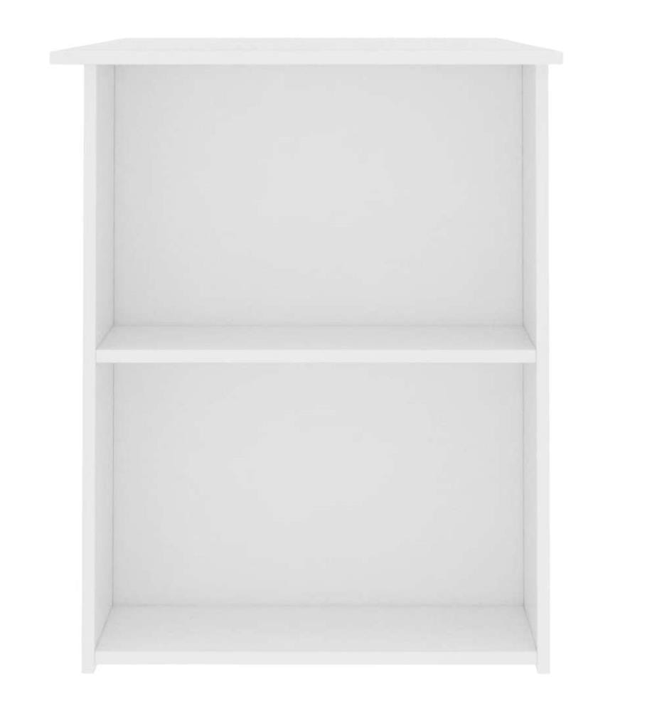 Bureau Blanc 110x60x73 cm Bois d'ingénierie