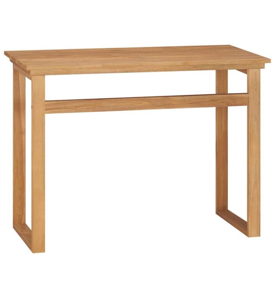 Bureau 100x45x75 cm Bois de teck massif