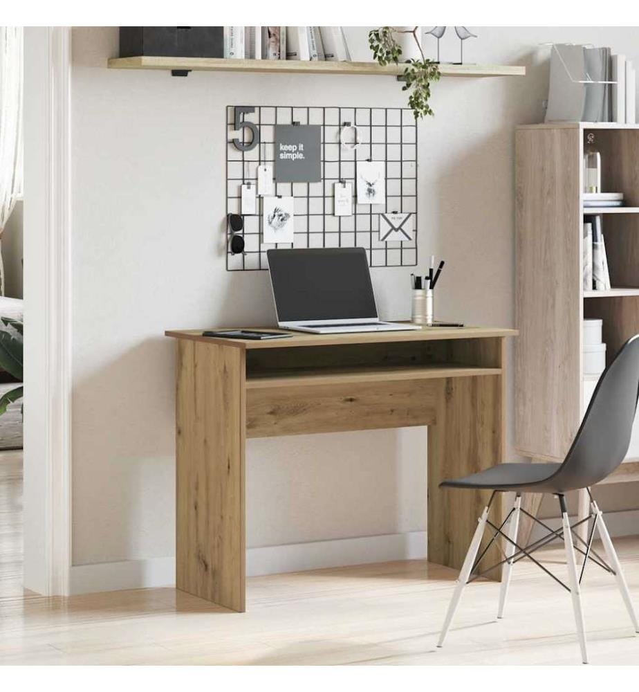 Schreibtisch Artisan-Eiche 90x50x74 cm Holzwerkstoff