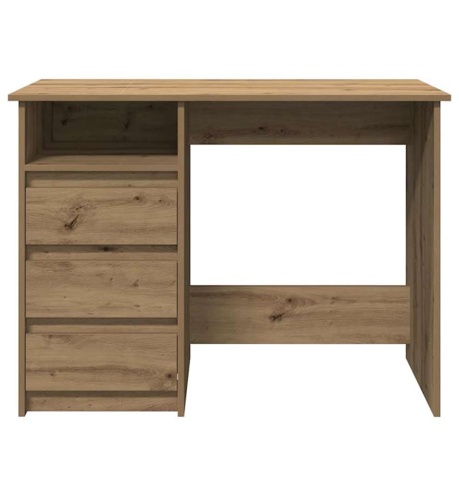 Schreibtisch Artisan-Eiche 102x50x75 cm Holzwerkstoff