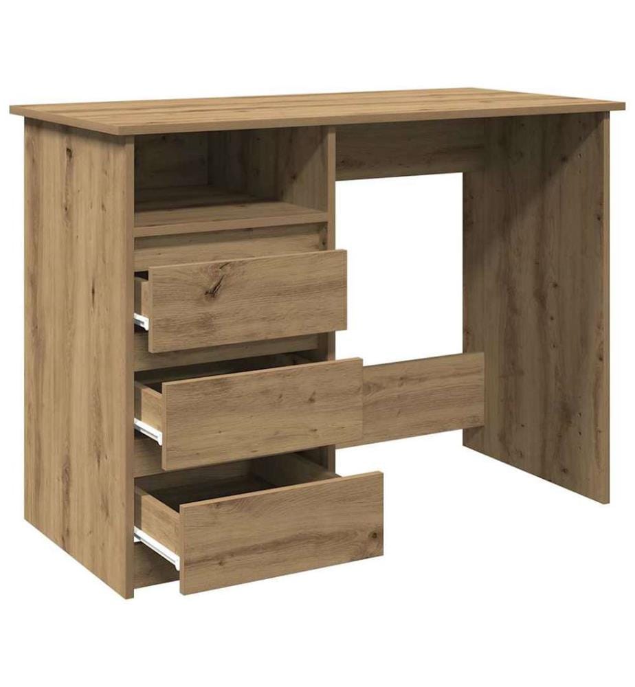 Schreibtisch Artisan-Eiche 102x50x75 cm Holzwerkstoff