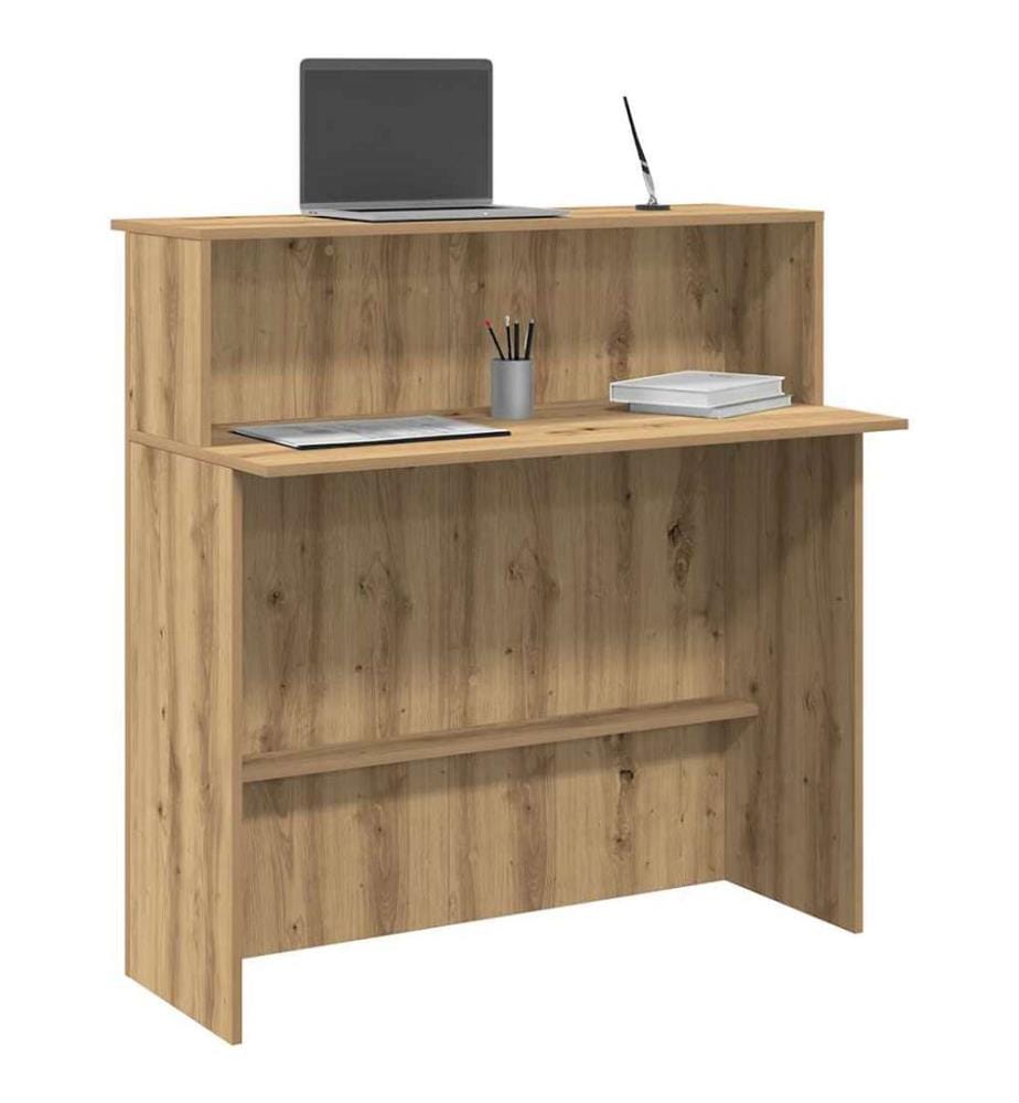 Empfangstheke Artisan-Eiche 100x50x103,5 cm Holzwerkstoff