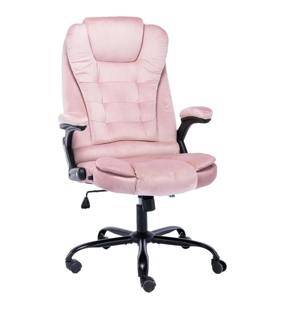 Bürostuhl Rosa Samt