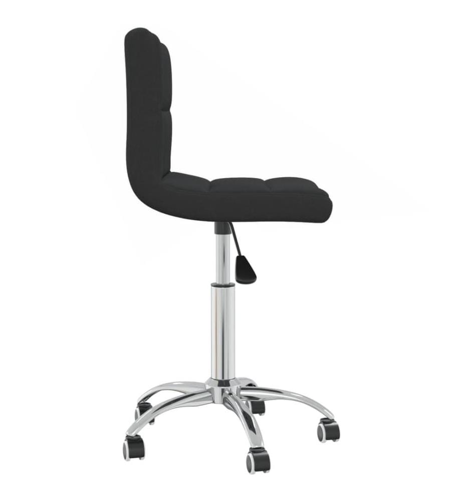 Bürostuhl Drehbar Schwarz Stoff