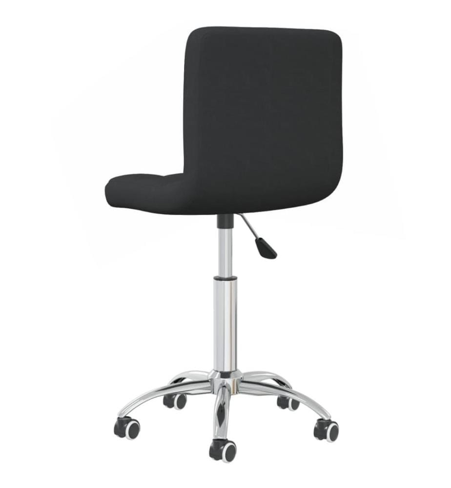 Bürostuhl Drehbar Schwarz Stoff