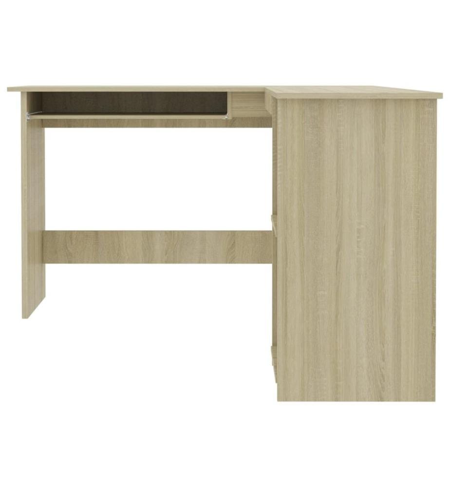 Eckschreibtisch L-Form Sonoma-Eiche 120x140x75 cm Holzwerkstoff