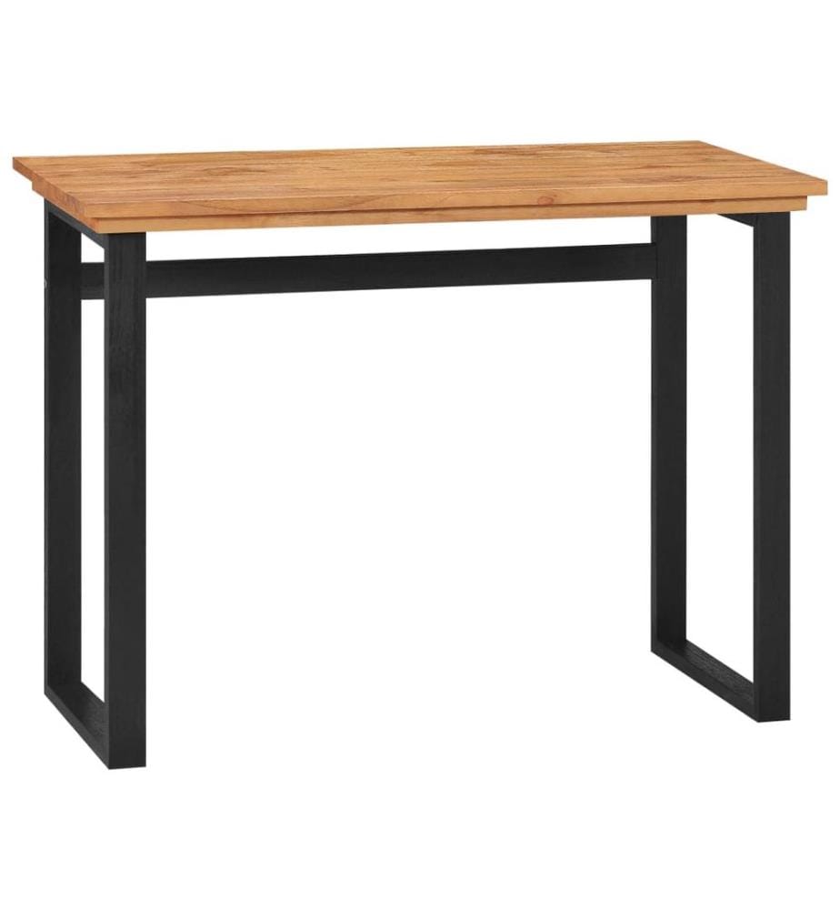 Bureau 100x45x75 cm Bois de teck massif