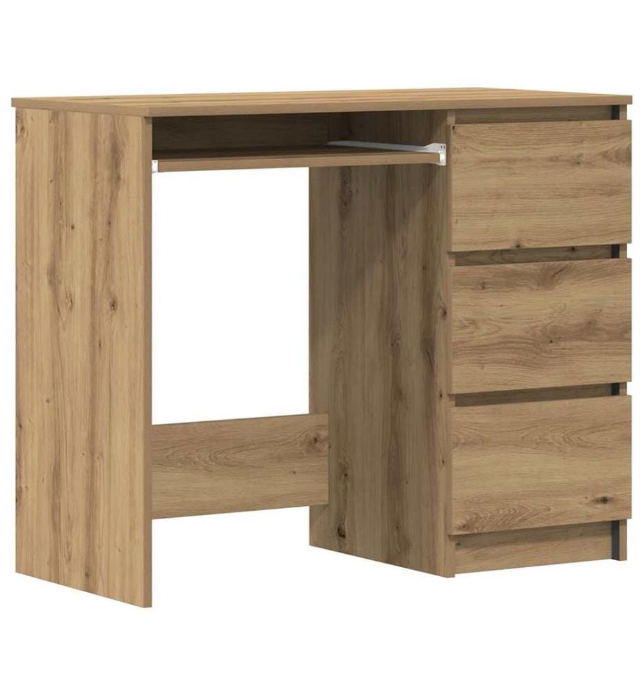 Schreibtisch Artisan-Eiche 90x45x76 cm Holzwerkstoff