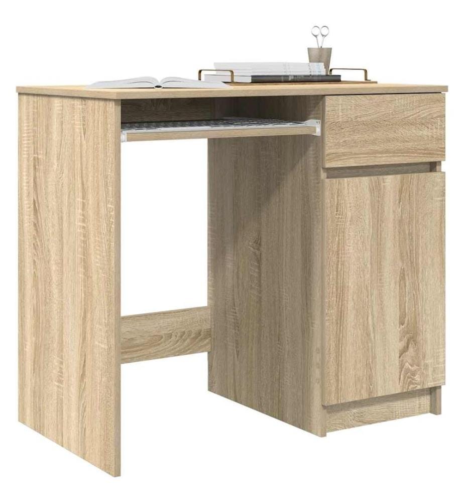 Schreibtisch Sonoma-Eiche 86x49x76 cm Holzwerkstoff