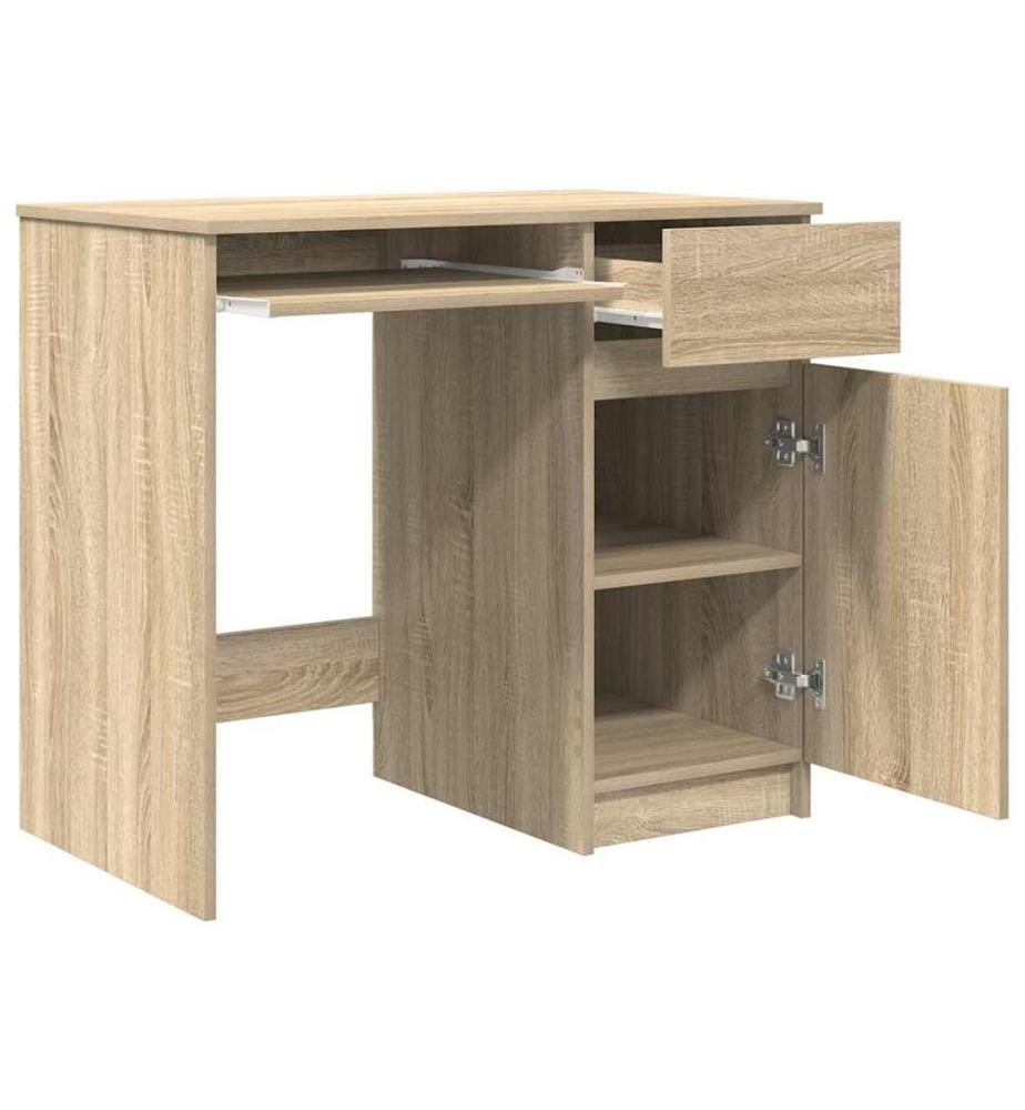 Schreibtisch Sonoma-Eiche 86x49x76 cm Holzwerkstoff