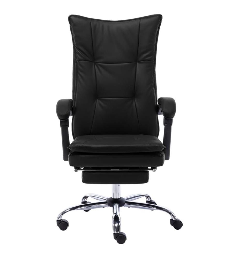 Bürostuhl Schwarz Kunstleder