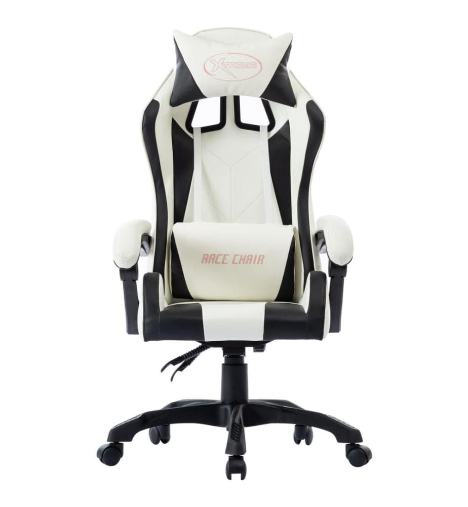 Gaming-Stuhl Schwarz Kunstleder
