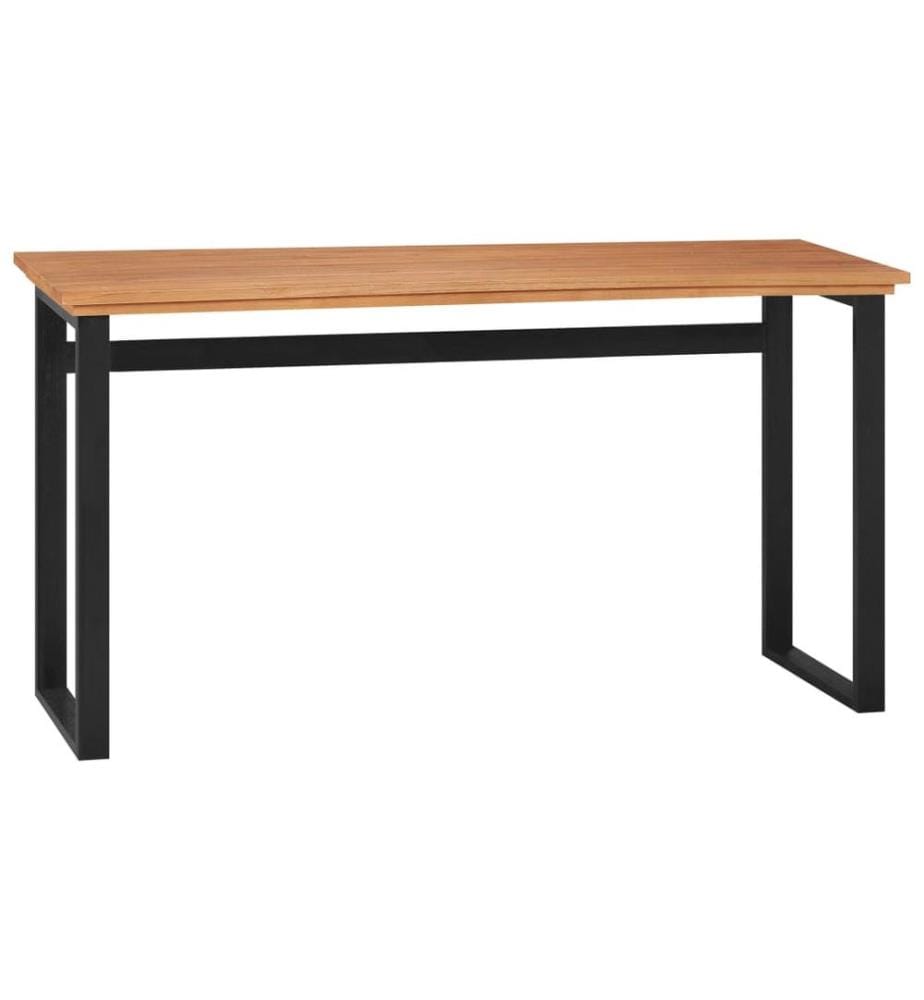 Bureau 120x45x75 cm Bois de teck solide