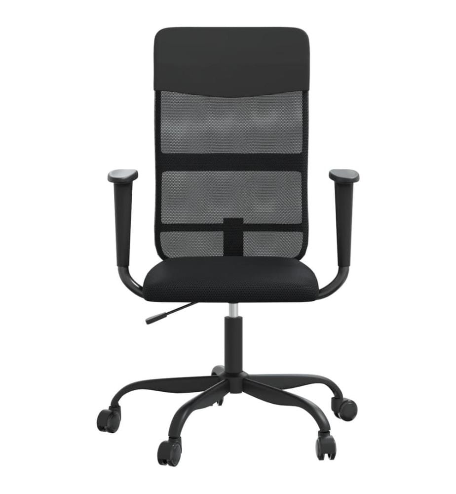 Chaise de bureau réglable en hauteur noir