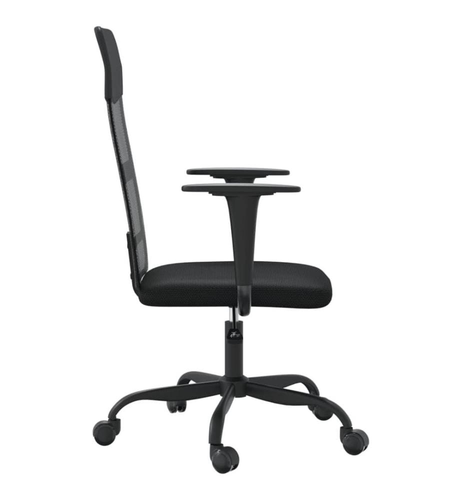 Chaise de bureau réglable en hauteur noir