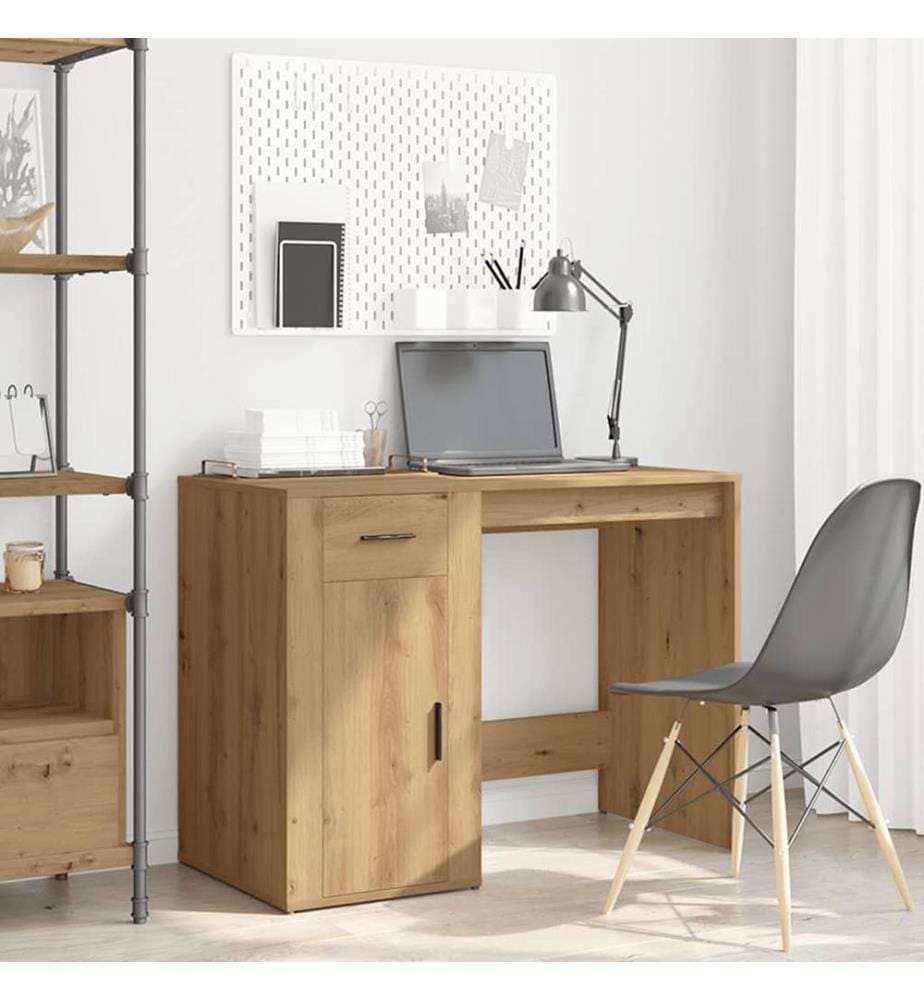 Schreibtisch Artisan-Eiche 100x49x75 cm Holzwerkstoff