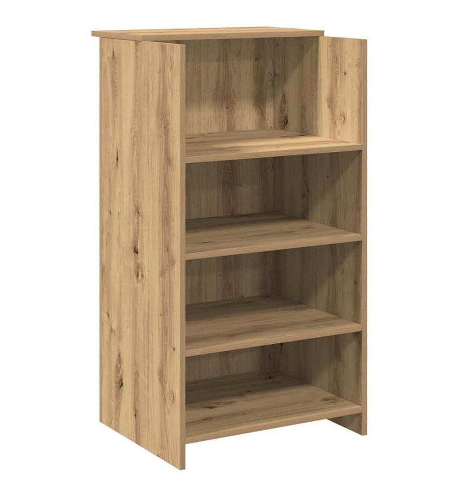 Empfangstheke Artisan-Eiche 55x50x103,5 cm Holzwerkstoff