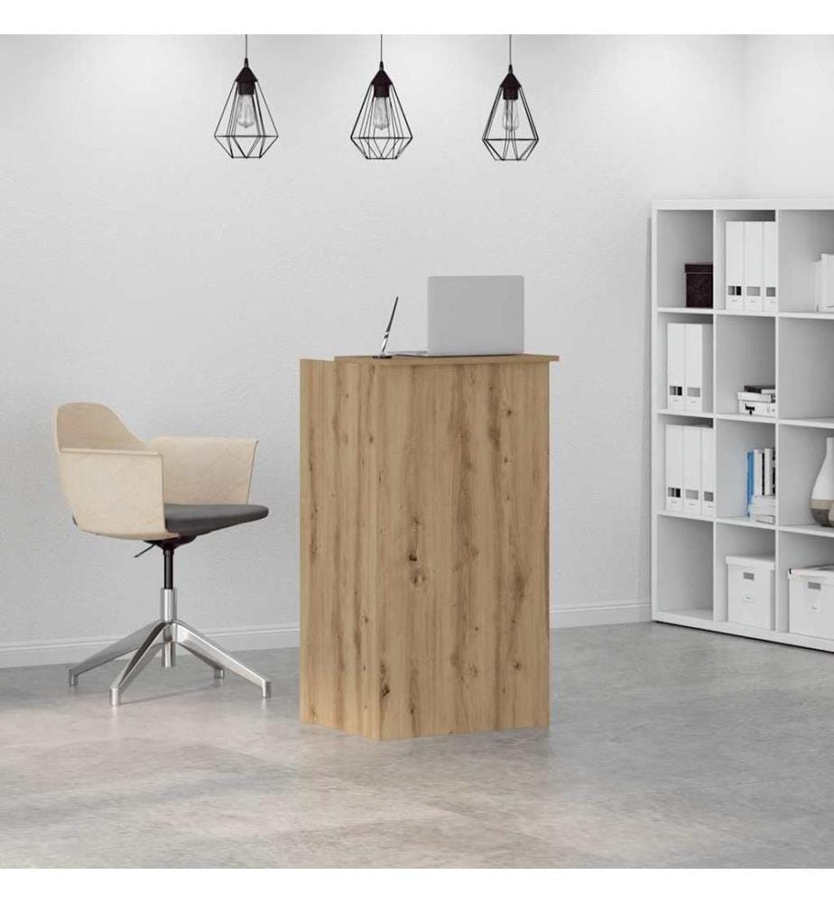 Empfangstheke Artisan-Eiche 55x50x103,5 cm Holzwerkstoff