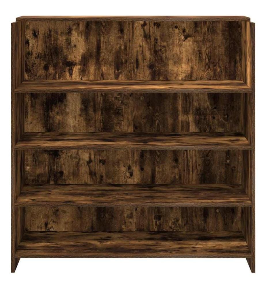 Empfangstheke Räuchereiche 100x50x103,5 cm Holzwerkstoff