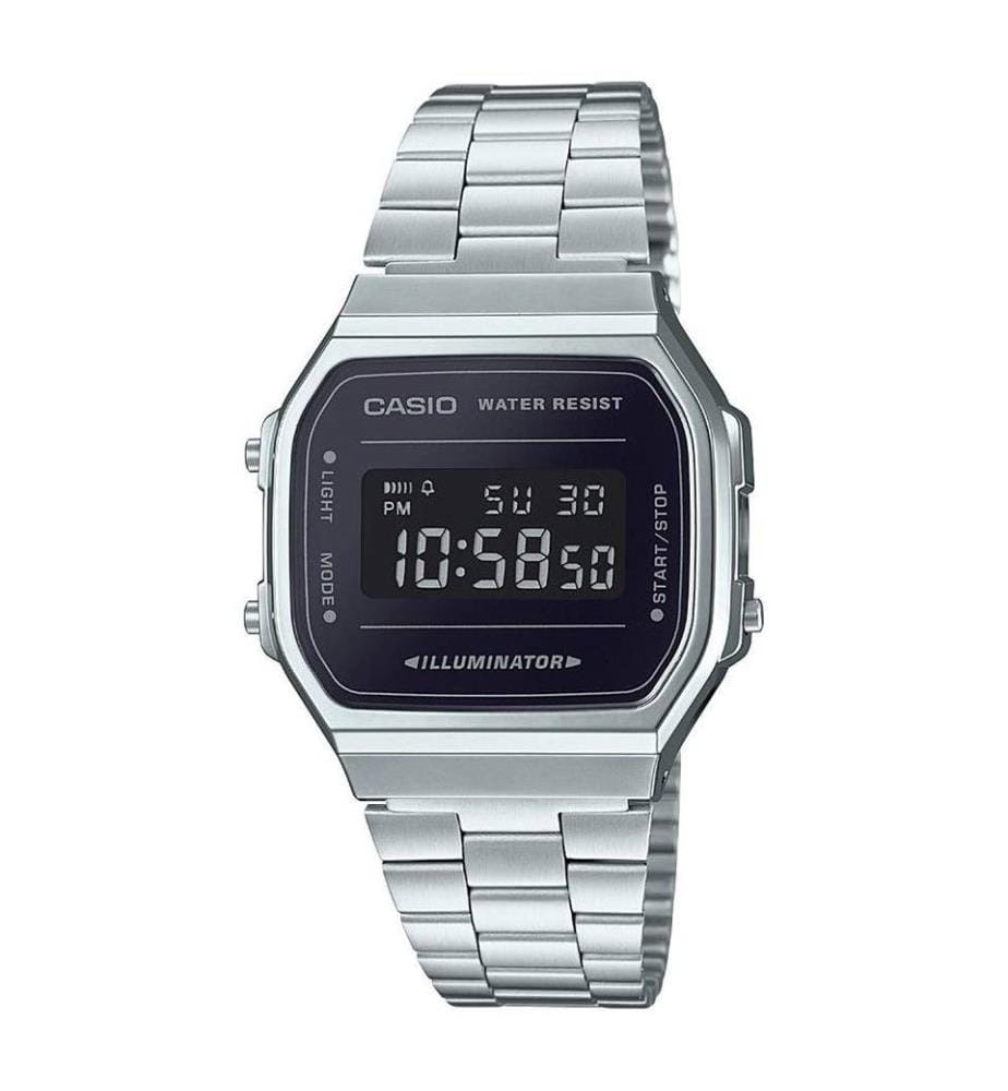 Vintage-Uhr - Silber und Schwarz