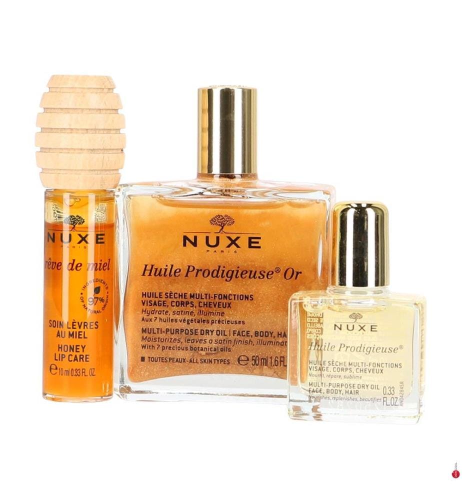 Weihnachtsbox Glow Huile Prodigieuse® Or Florale 2025