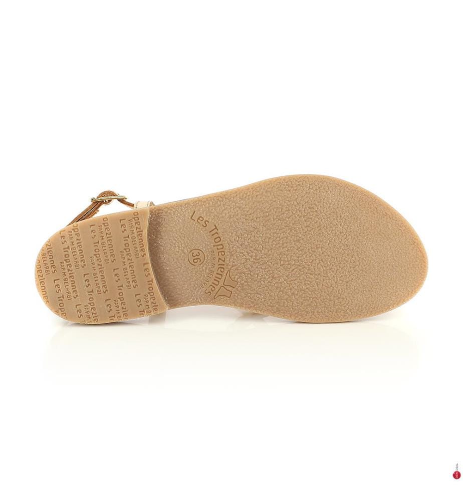 Leather Sandals Chou - Gold