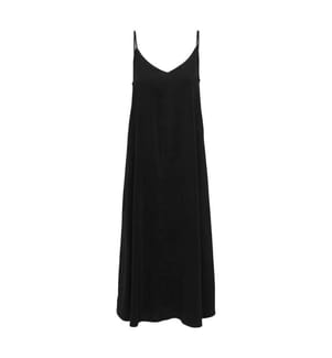 Langes Kleid - Schwarz