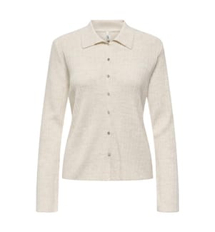 Strickjacke - Bimsstein-Mix