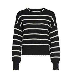 Ibi Pullover - Schwarz und Weiss