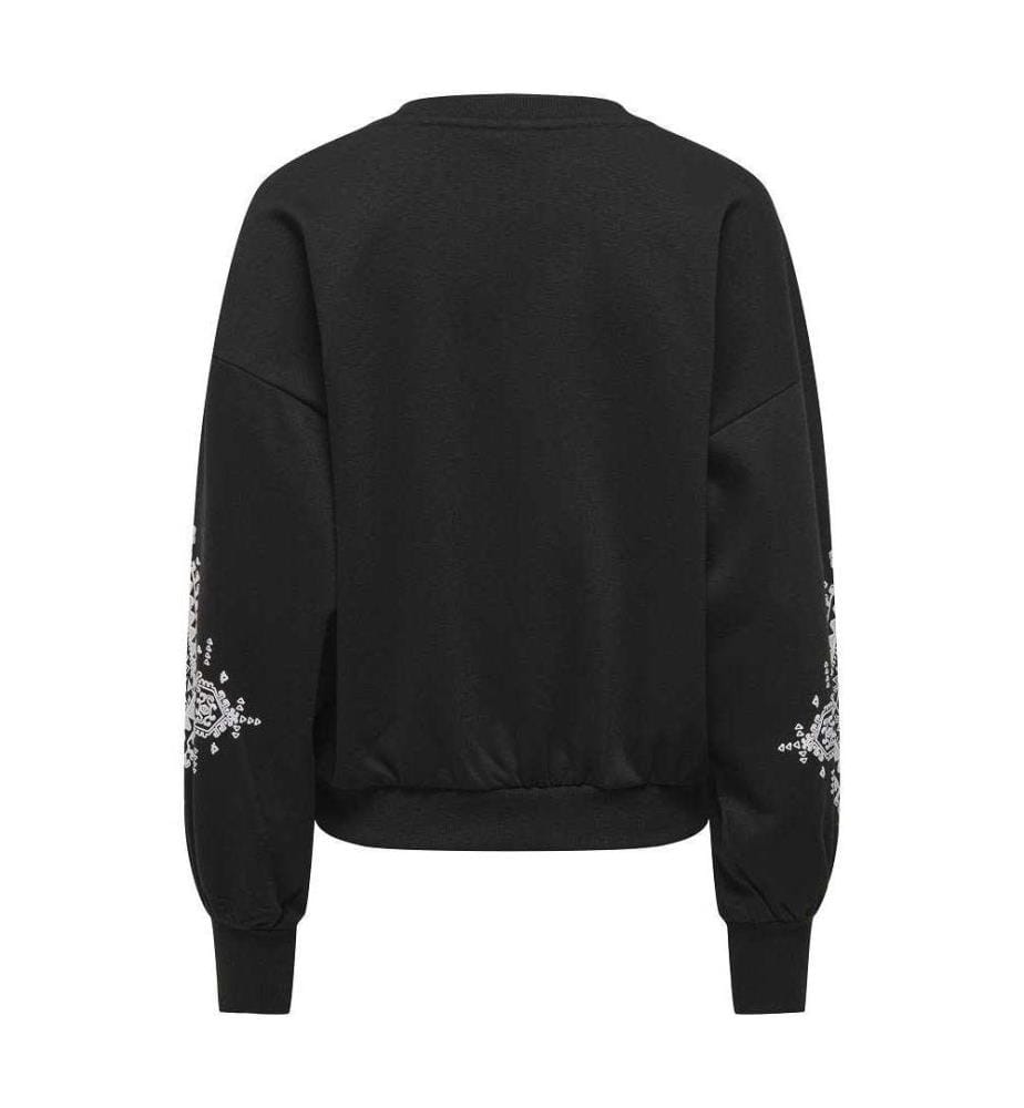 Sweatshirt - Schwarz & Ethnisch
