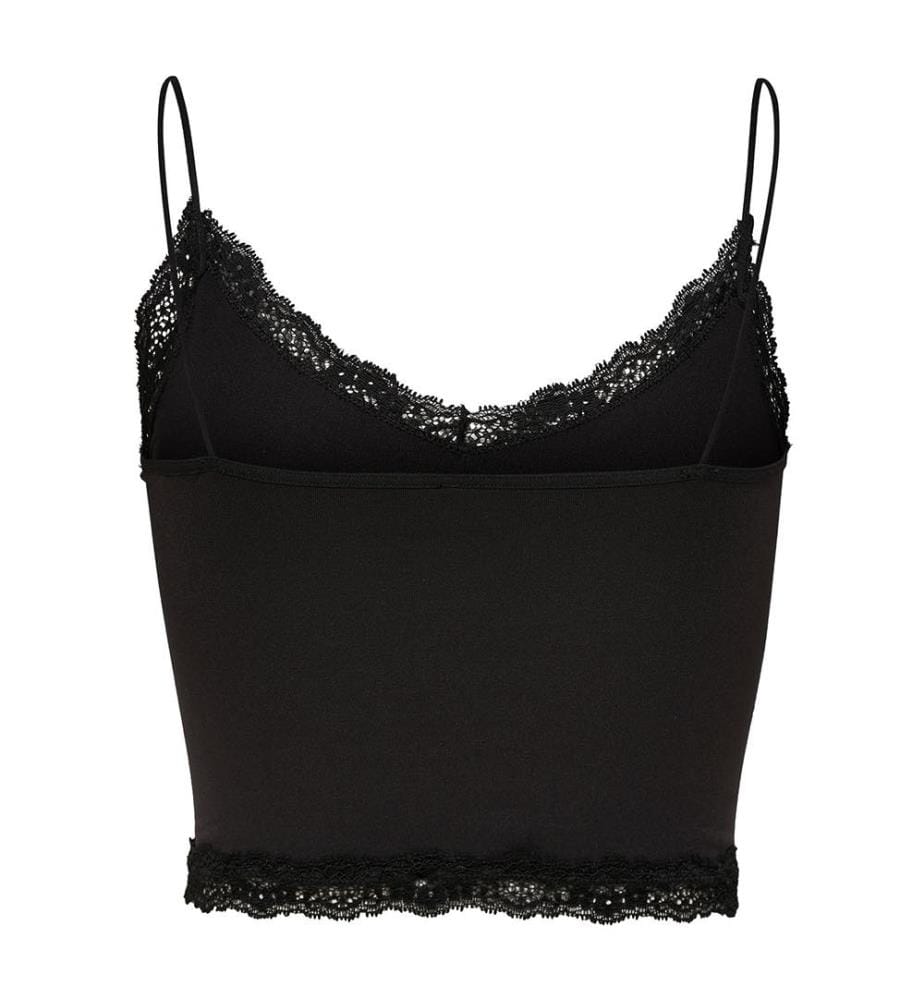 Crop Top - Schwarz