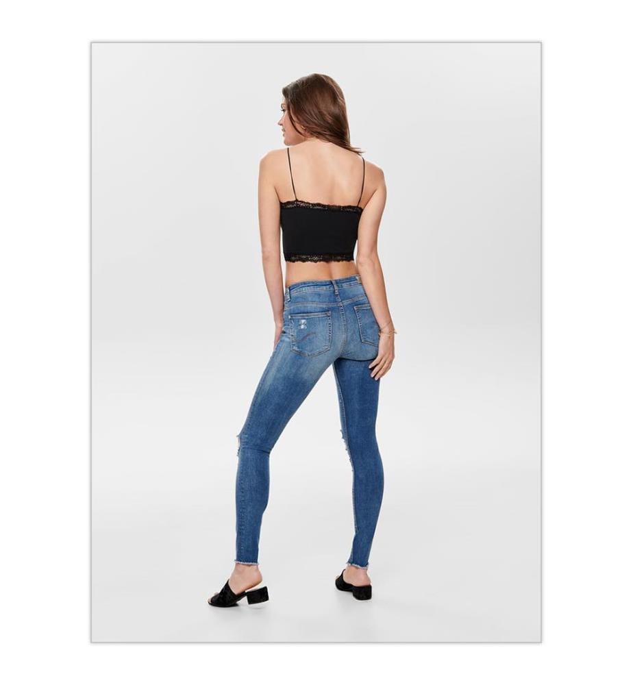 Crop Top - Schwarz