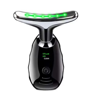 Age -Defying Face And Neck Massager - Black