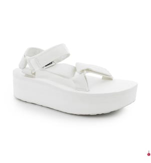 Sandals Flatform Universal and White