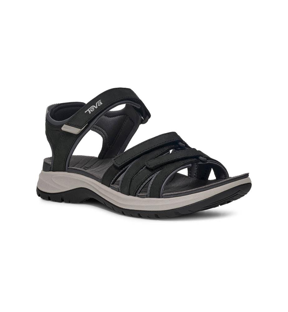 Tirra Sport Leather sandals - Black