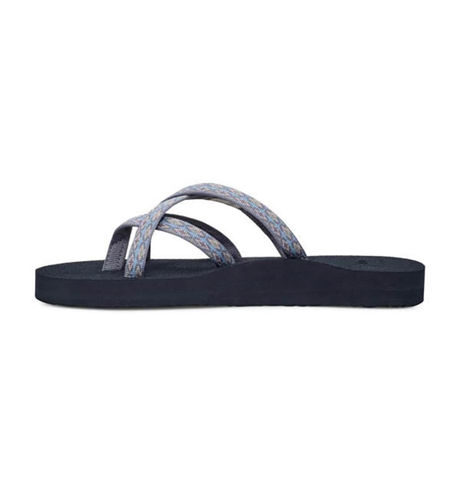 Olowahu Flip-Flops - Kaleidoscope, Blissful, Blue