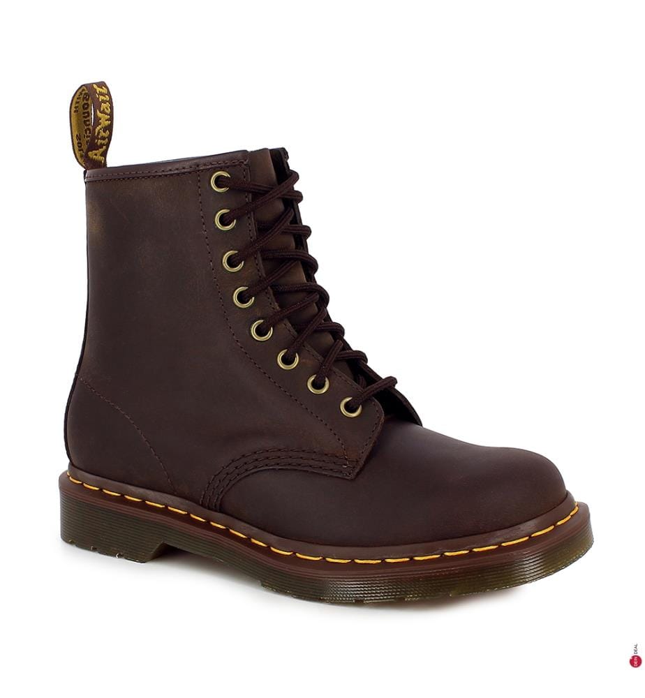 Boots 1460 Crazy Horse - Dark Brown