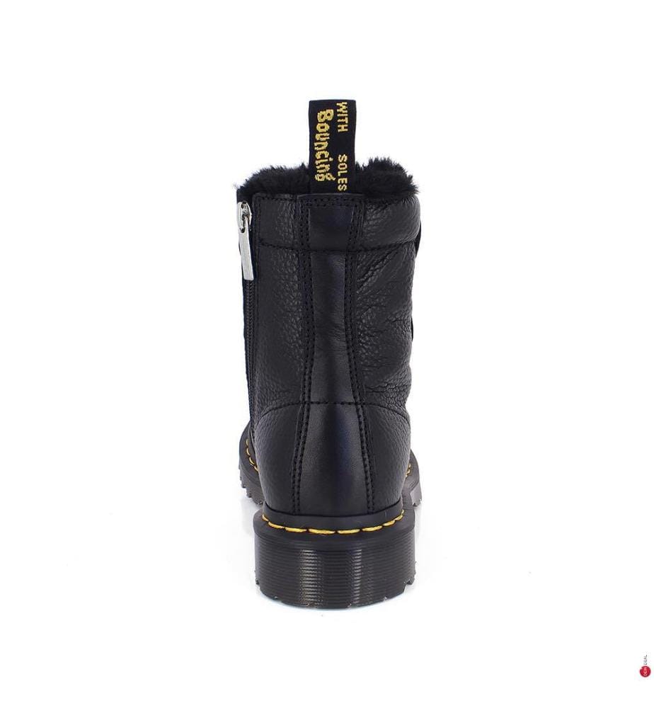 Stiefel 1460 Faux Fur Lined - Schwarz