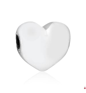 Grande Charm Cuore Gravable Be Love - Argento 925/1000e