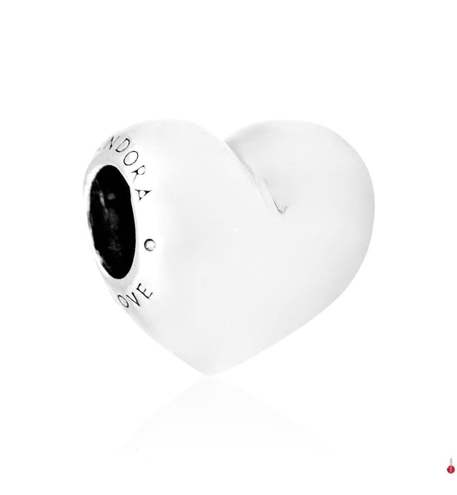 Charm Coeur Gravable Be Love - Argent 925/1000e