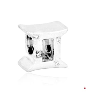 Zodiac Zwillinge Charm - Silber 925/1000e