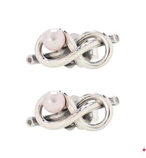 Borchie Infinity Knot - Argento 925