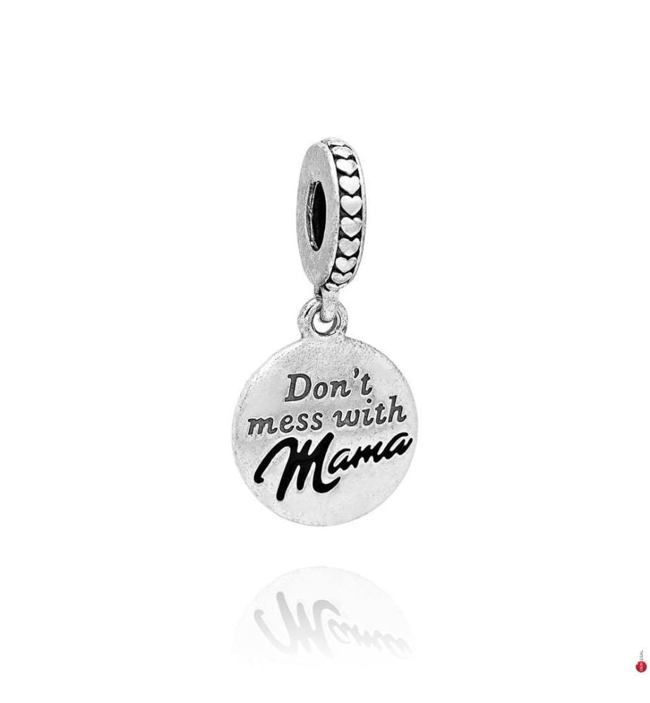 Charm Anhänger Gravable Mama - Silber 925/1000e