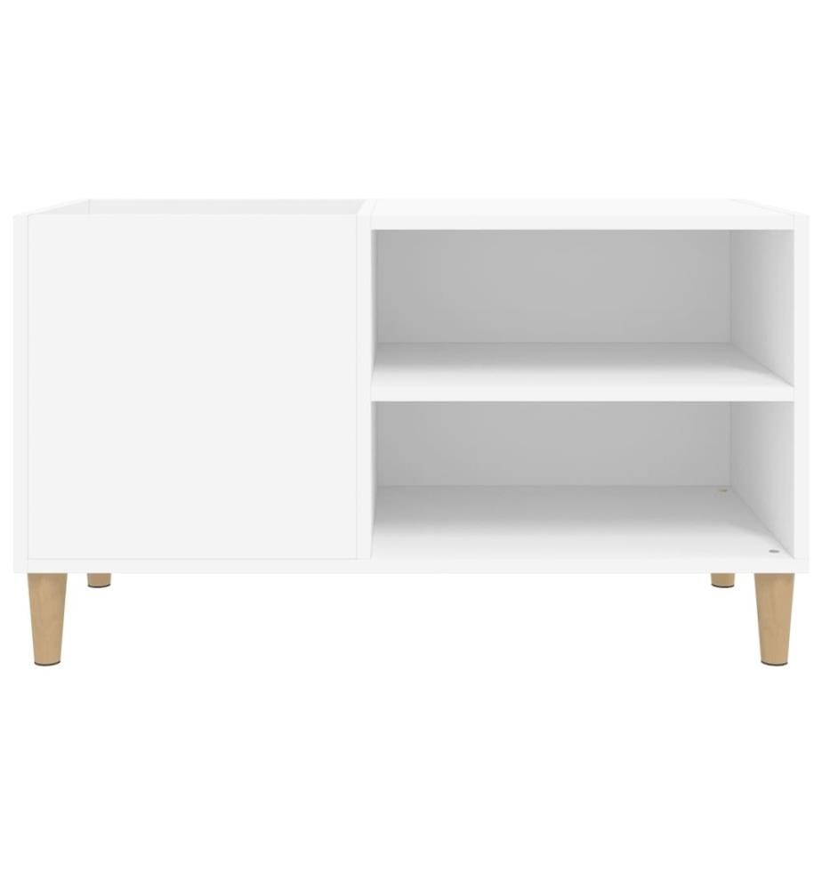 Plattenschrank Weiss 84,5x38x48 cm Holzwerkstoff