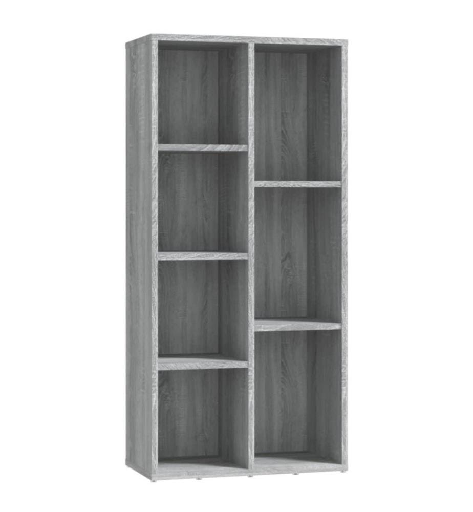 Bücherregal Grau Sonoma 50x25x106 cm