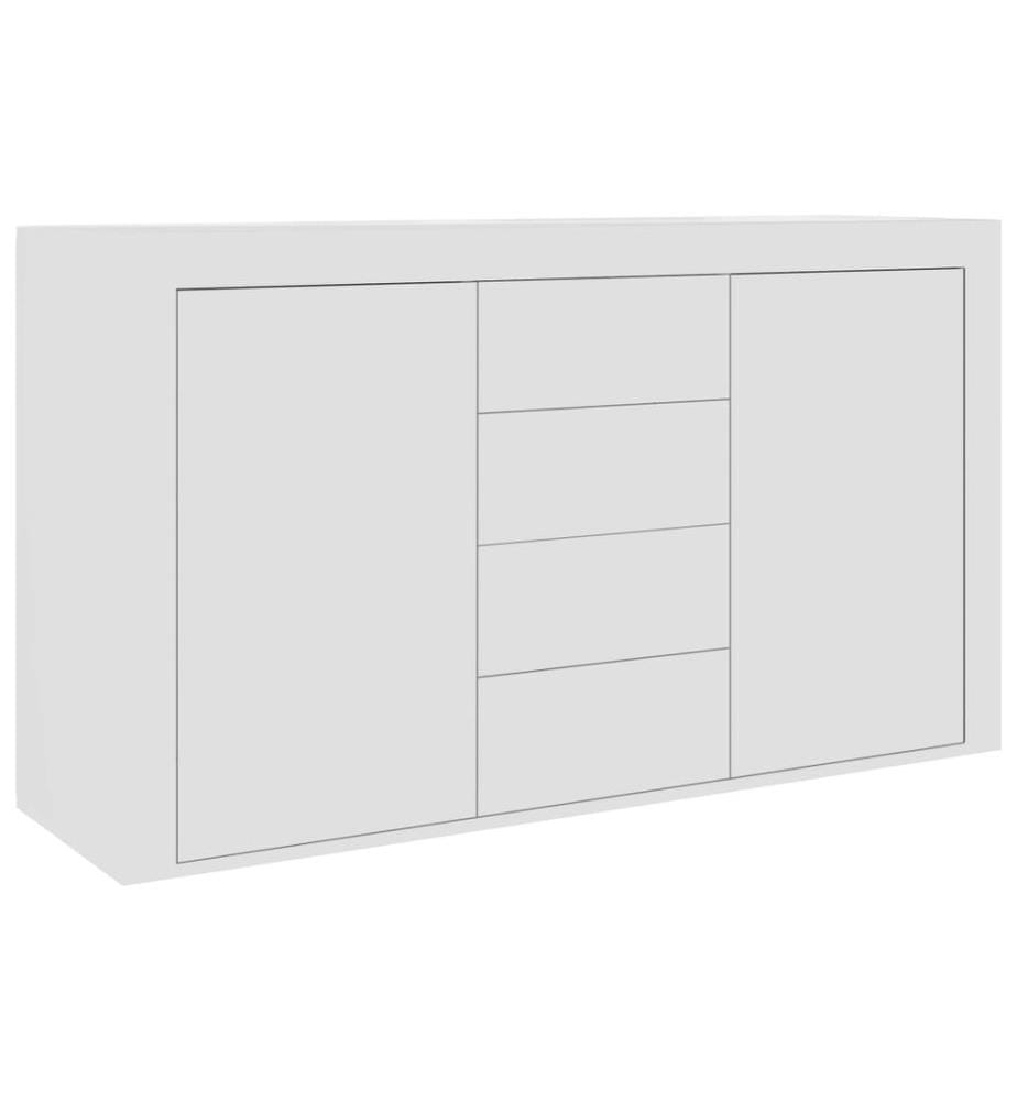 Sideboard Weiss 120×36×69 cm Holzwerkstoff